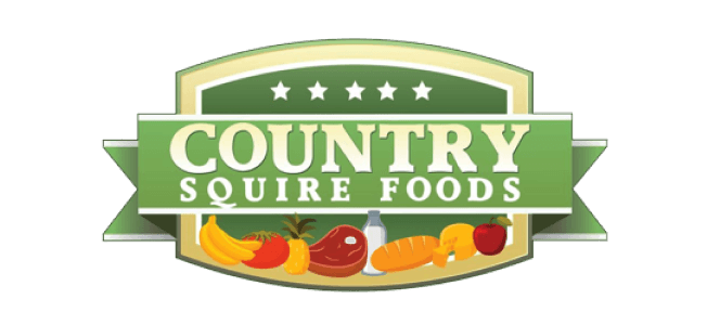 A theme logo of Country Squire Foods